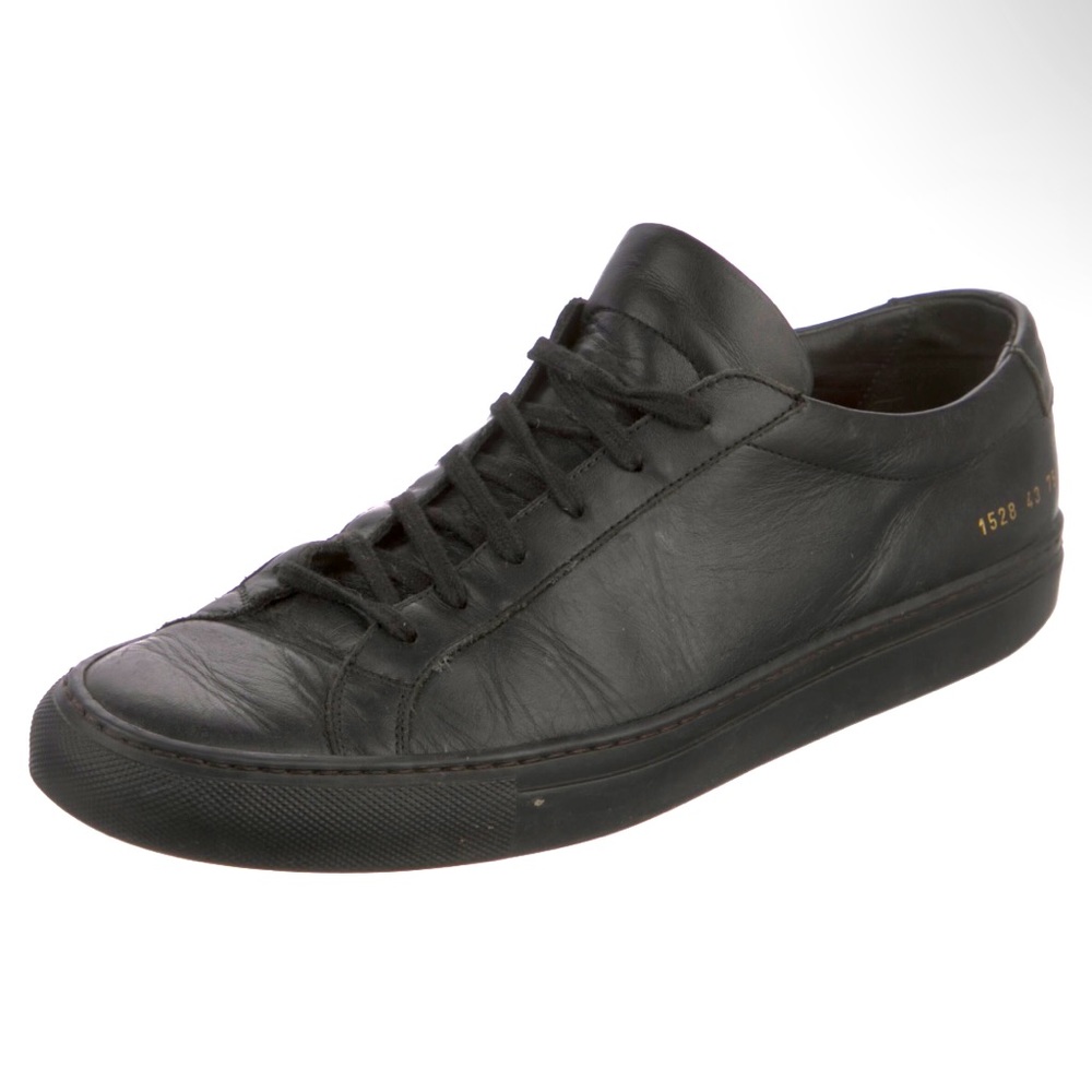 Common Projects - Achilles Black Leather Sneakers
US 10 / EU 43